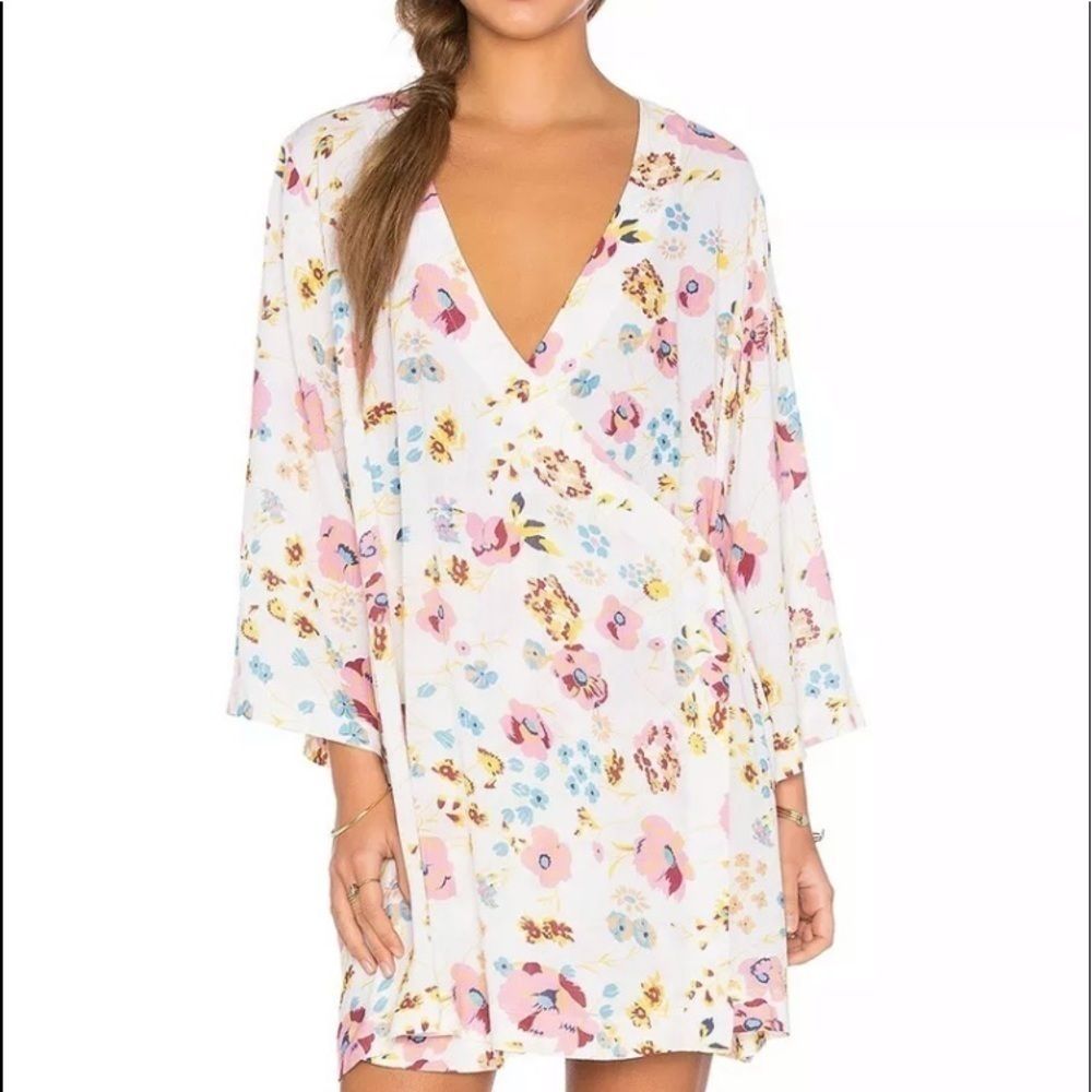Somedays Lovin Dress Sophia Wrap Long Sleeve 9214